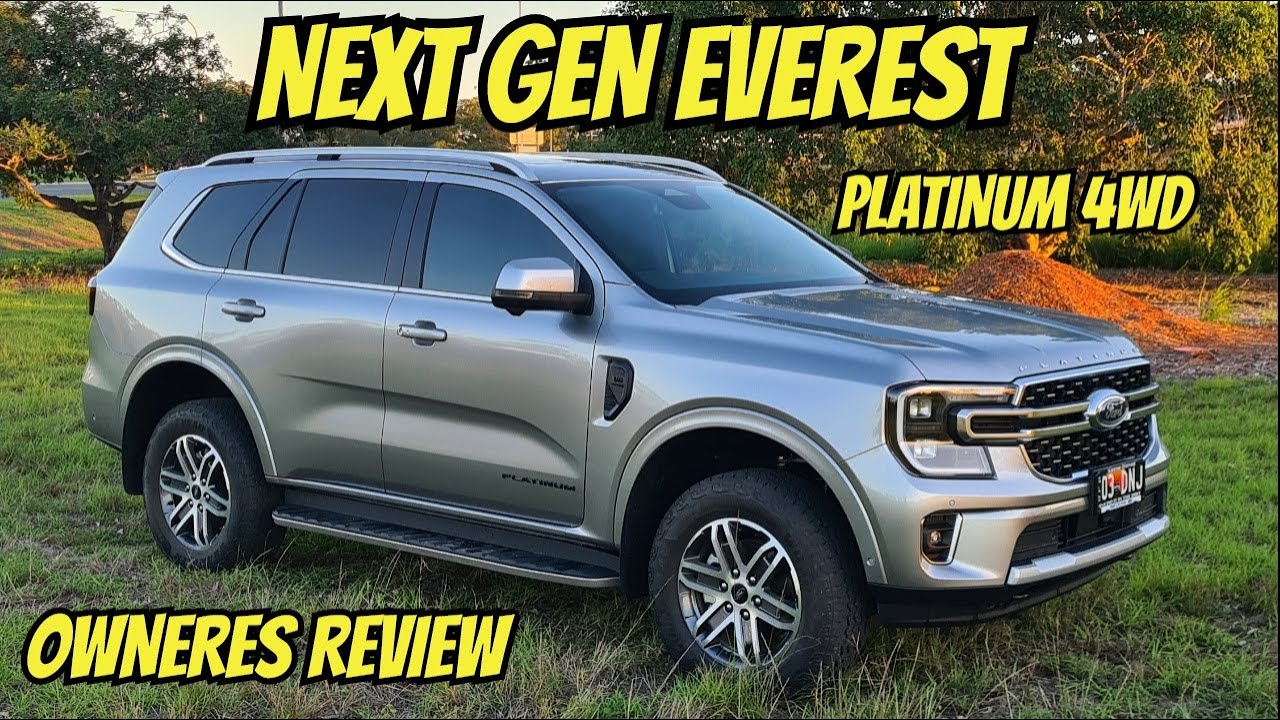 Обзор владельцев Ford Everest Platinum 4WD V6 нового поколения 2024 2025 2026 24 25 26