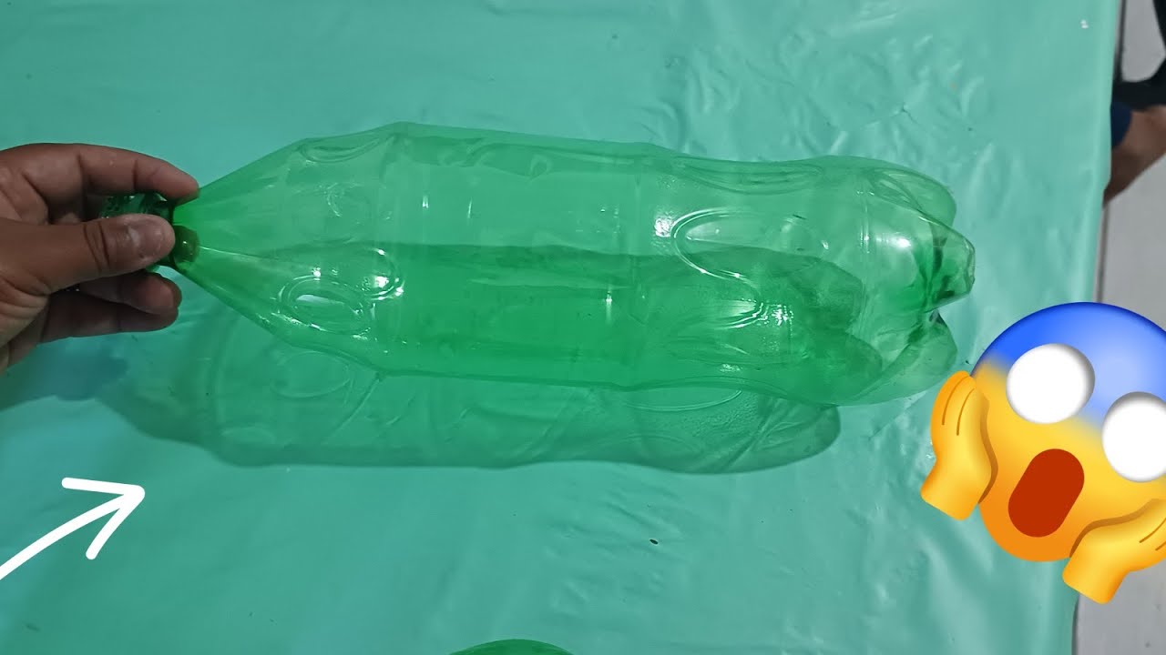 Manualidade incribile con botella plastica idea faciles