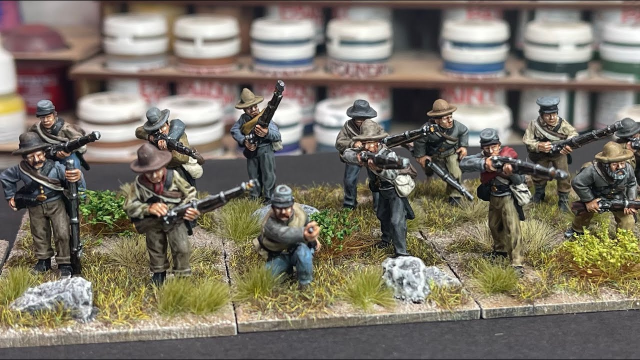 Perrys ACW Confederate skirmishers