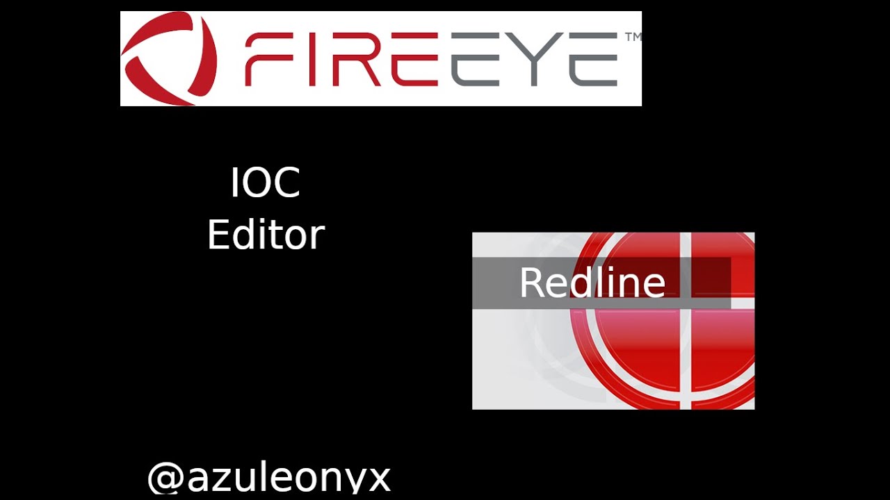 FireEye IOCe and Redline: Problems with special characters