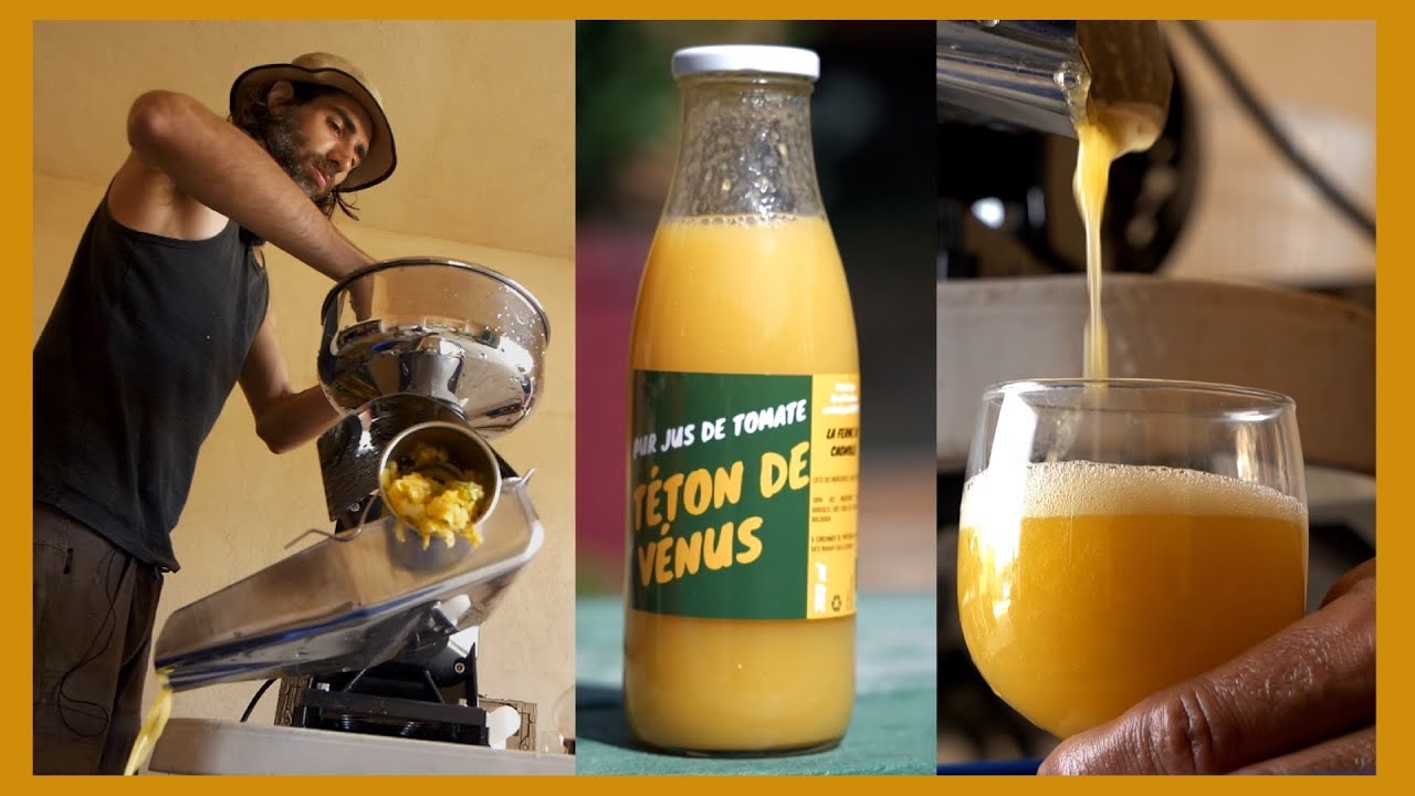 COULIS et JUS de TOMATE avec l'épépineuse @TomPress