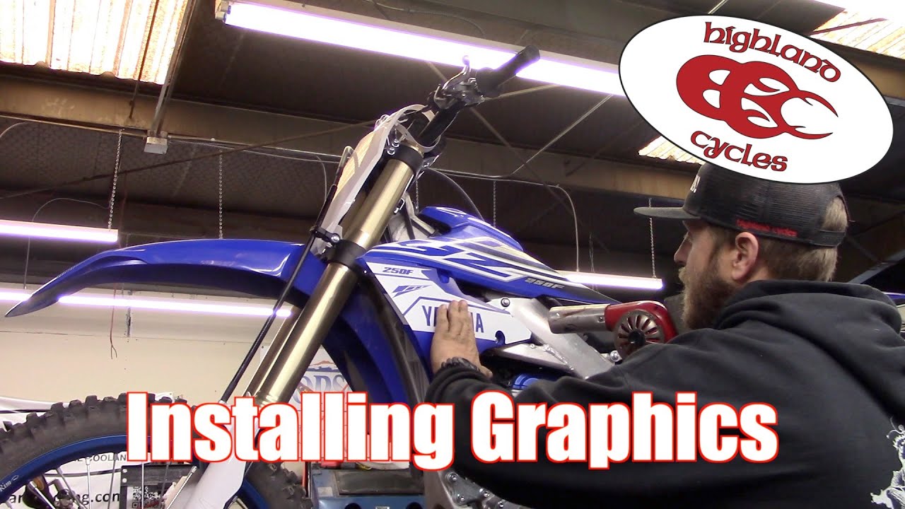 How Do You Install Dirtbike Graphics?