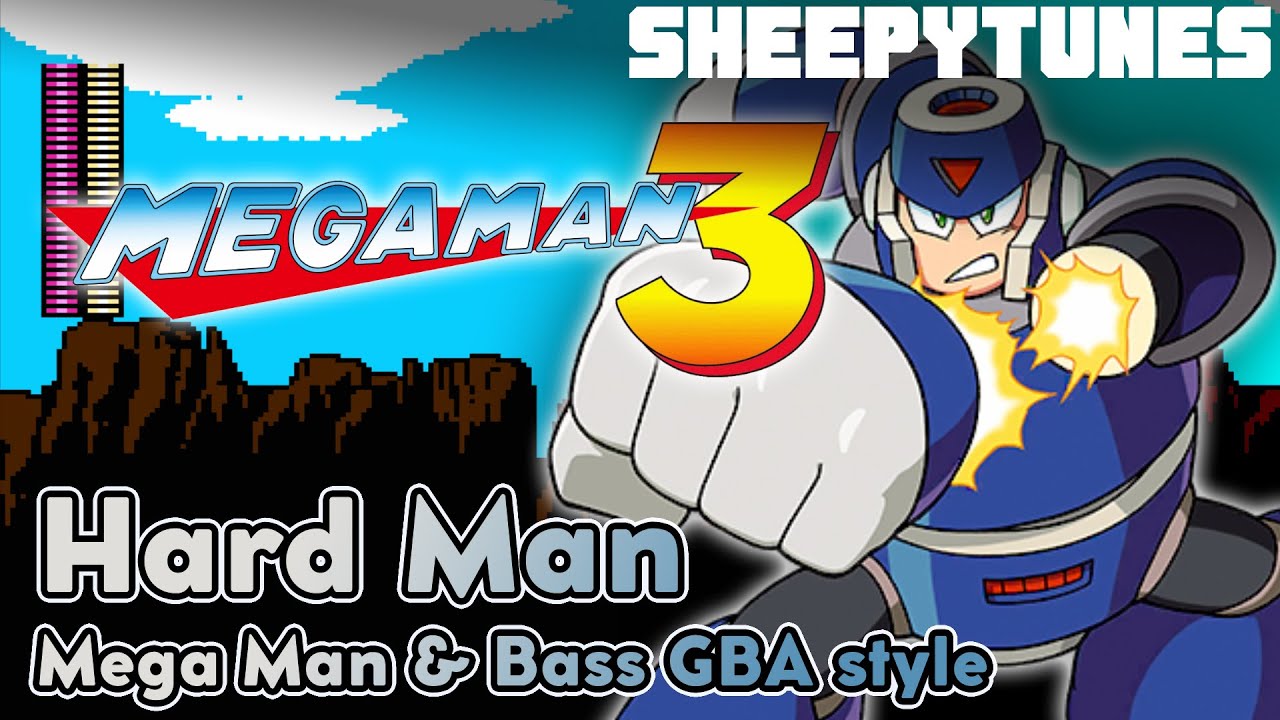 [Game Boy Advance] Hard Man Stage (Mega Man 3) [Mega Man & Bass GBA custom music]