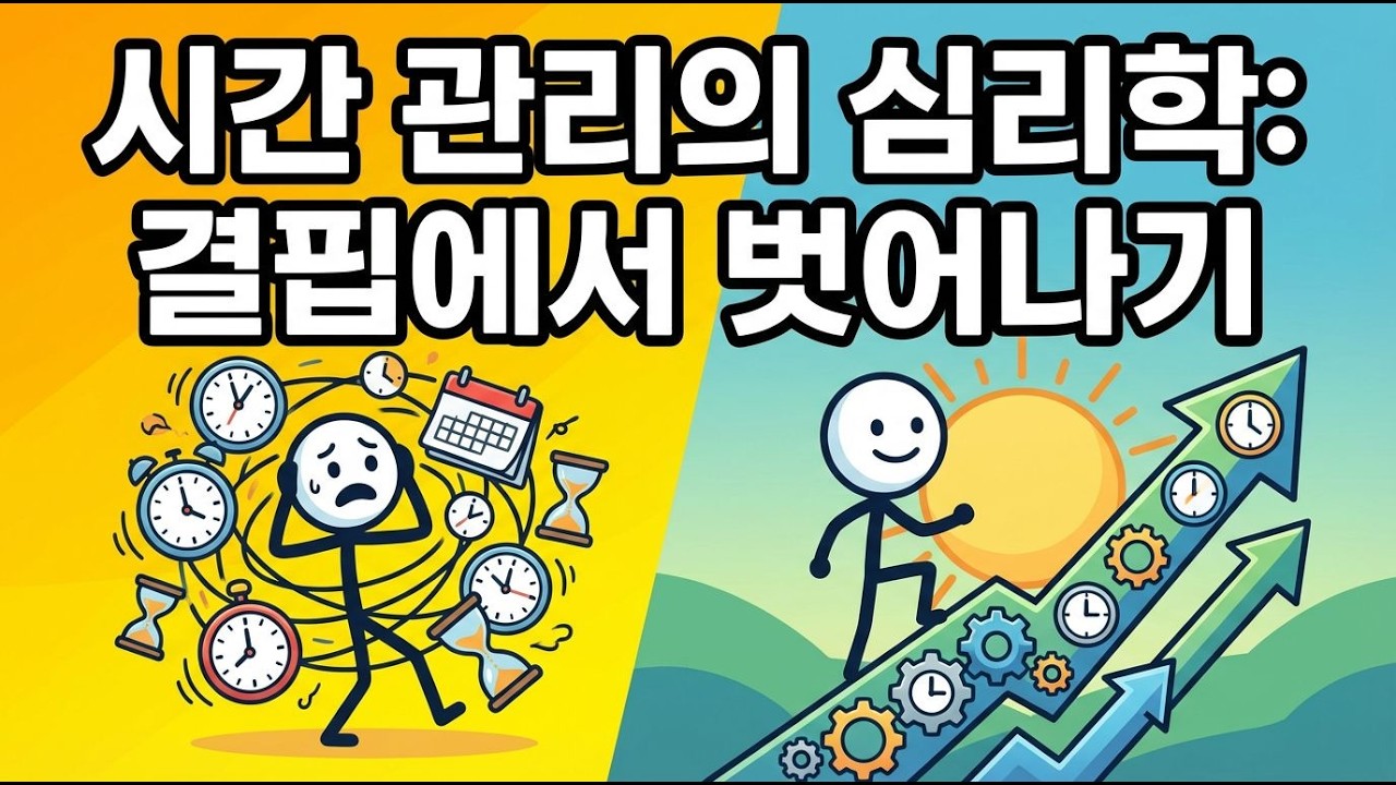 왜 우리는 늘 시간에 쫓길까? 시간 결핍의 심리학