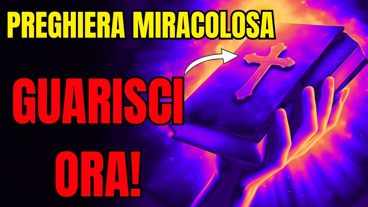 La preghiera più potente e bella per guarire i malati | Preghiera Miracolosa di Guarigione!