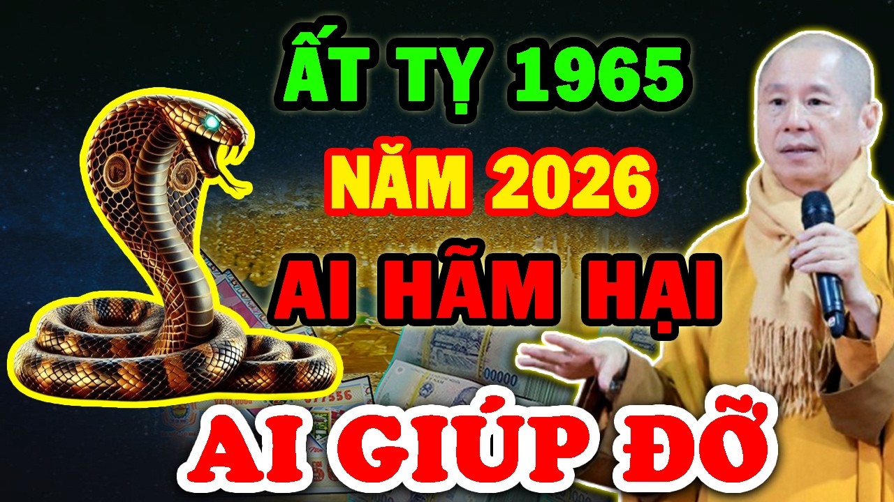 Tử Vi 2026 Ất Tỵ 1965 Ai Hãm Hại - Ai Giúp Đỡ 90% Không Nhận Ra Xem Ngay Để Biết