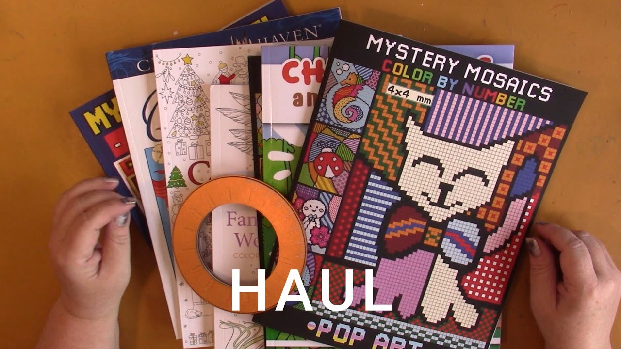 Coloring Book & Supplies Haul April 2024 (Adult Coloring)