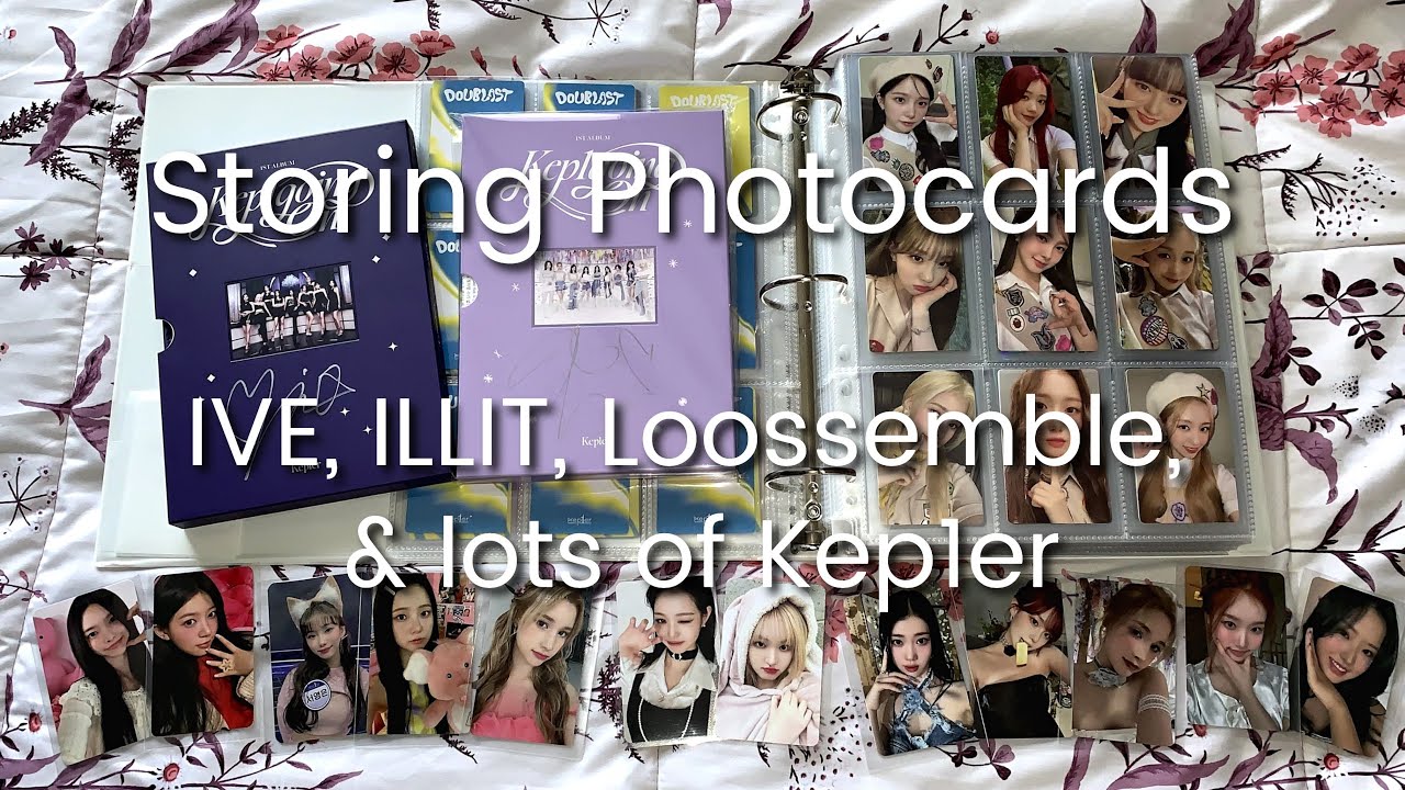 Storing Photocards 8 | IVE, ILLIT, Loossemble, & lots of Kep1er! ASMR