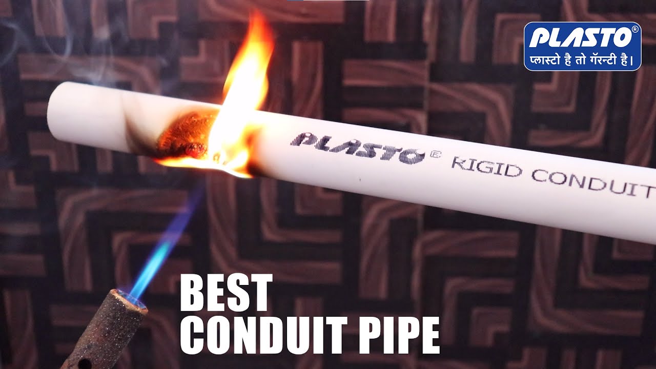 Plasto PVC Conduit Pipe Strength Test | Best Conduit Pipe in India