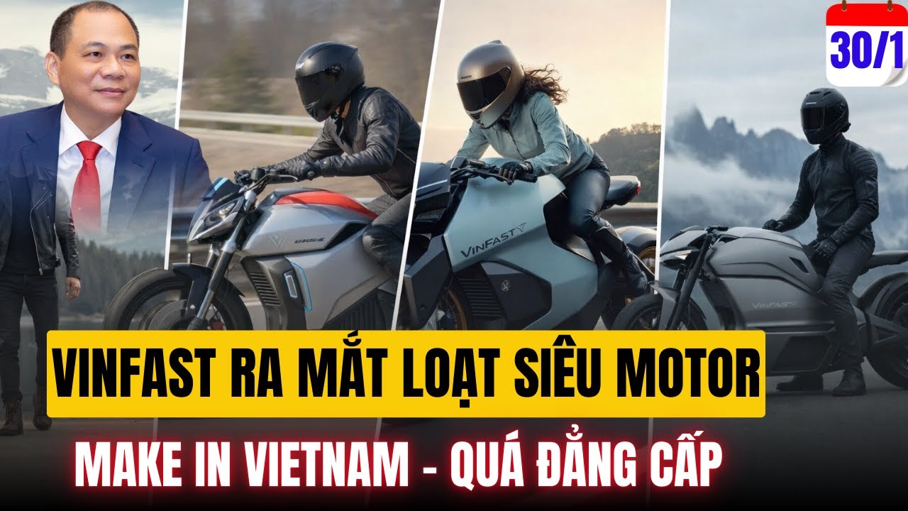 Quá Khủng Khiếp | Không Tin Đây Là 7 Mẫu Xe Máy Mới Của VinFast