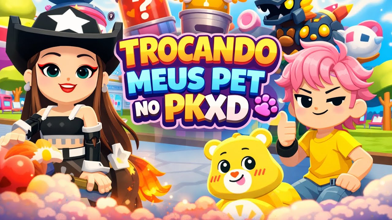 Trocando meu Pet no PKXD 