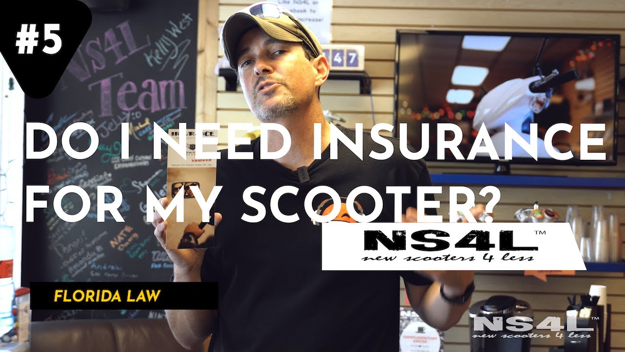Is Insurance Required on a Scooter in the State of Florida? | NS4L Scooter FAQs