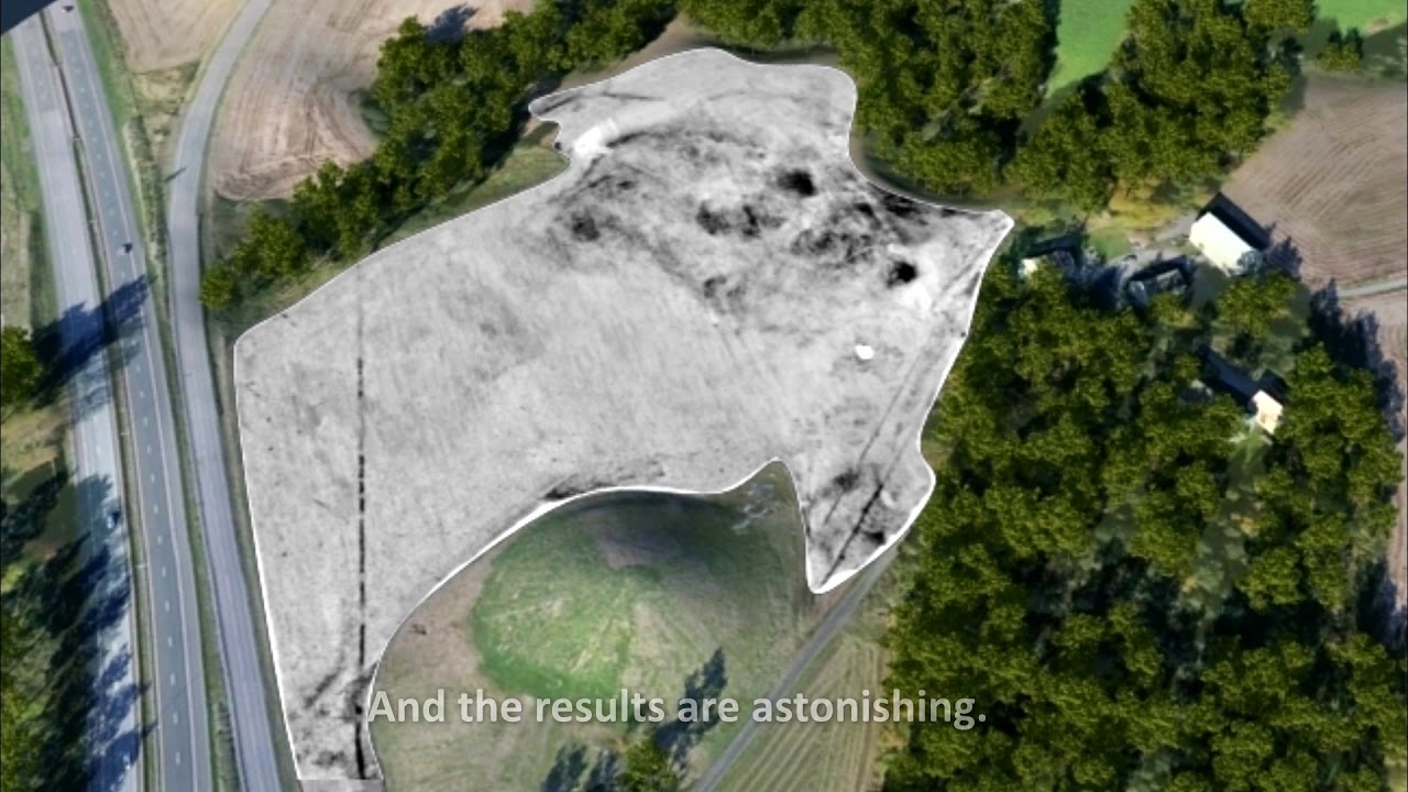 Georadar detects a Viking ship in Norway