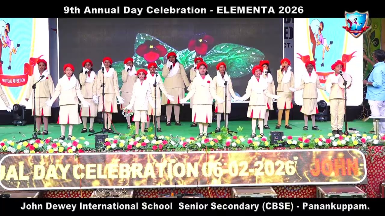 John Dewey International CBSE School- Elementa 2026- School Choir