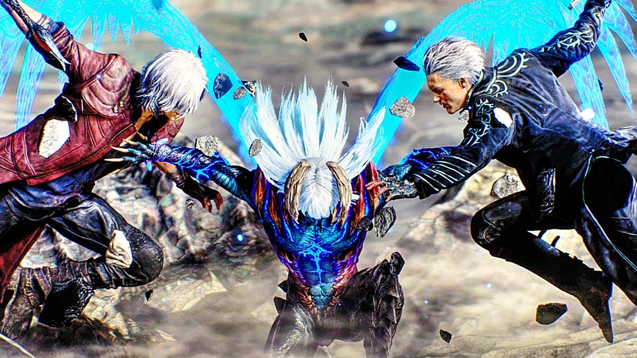 Dante Vs Vergil Fight Scene - Devil May Cry 5