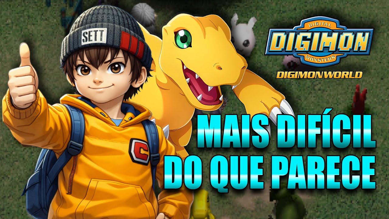 Digimon World: Amo esse jogo e sua dificuldade