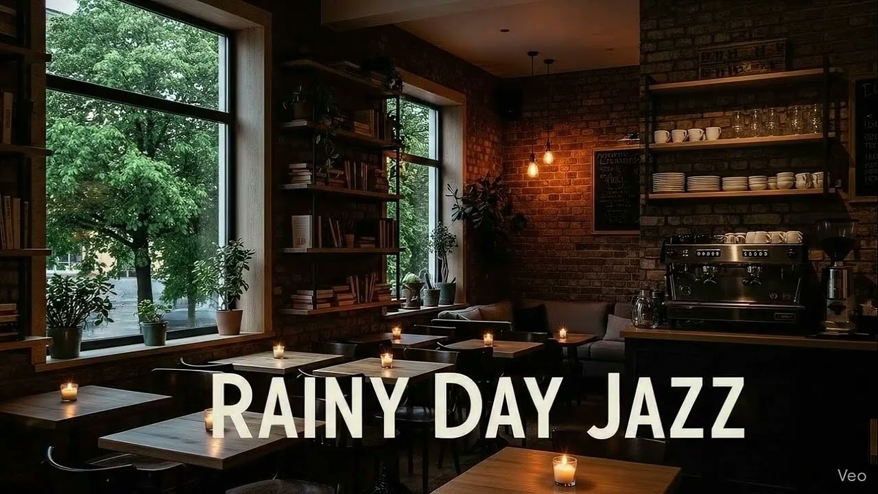 [ #RainyDayJazz #31 ] Relaxing Jazz for Study, Work & Focus | Cozy Coffee Shop Ambience