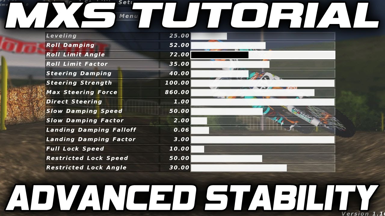 MX Simulator Tutorial - Advanced Stability