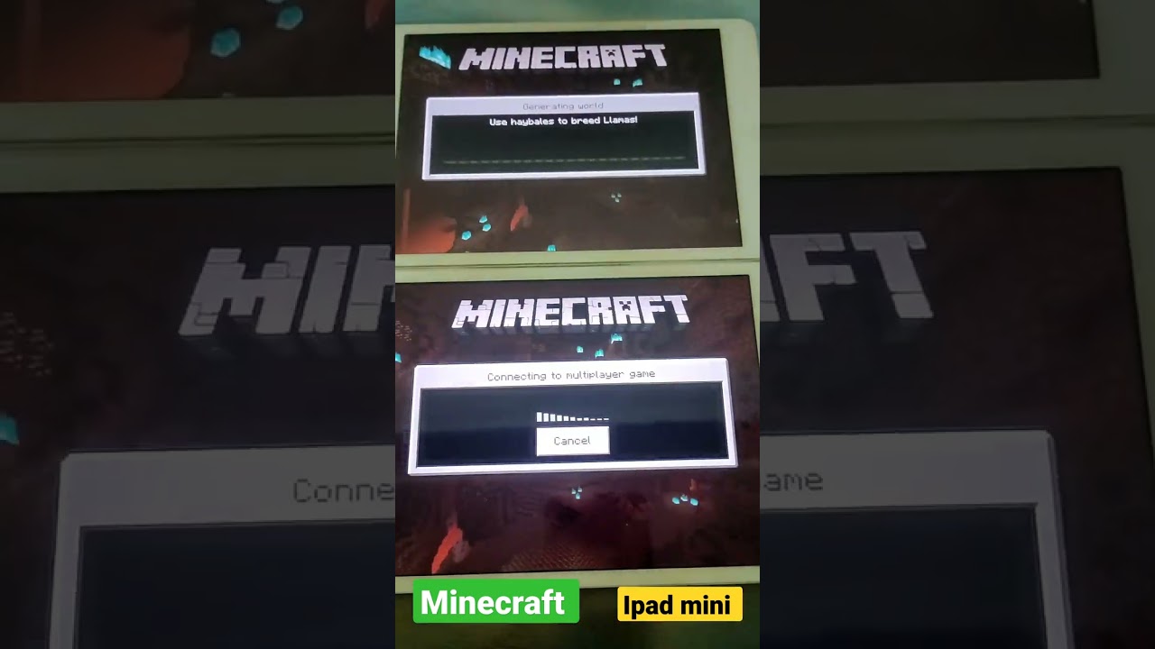 ipad mini & Minecraft #ipad #ipadmini #minecraft #sample