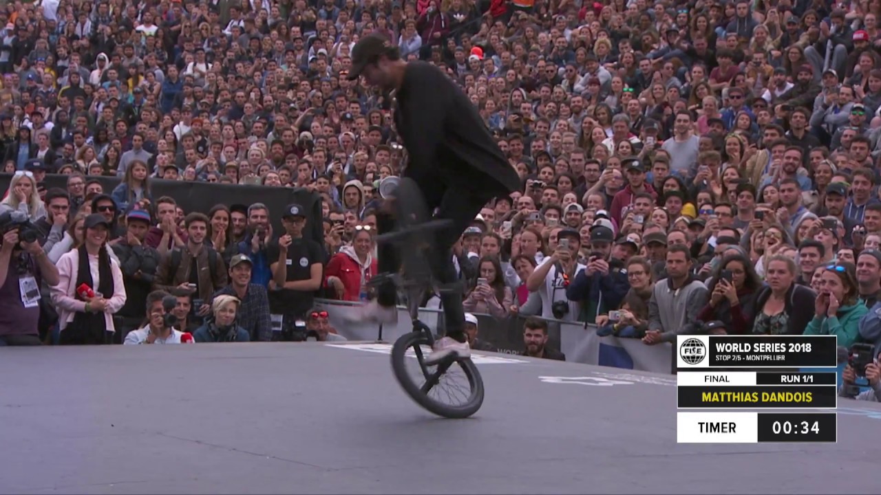Matthias Dandois | 1st Final UCI BMX Freestyle Flatland World Cup - FISE World Series Montpellier