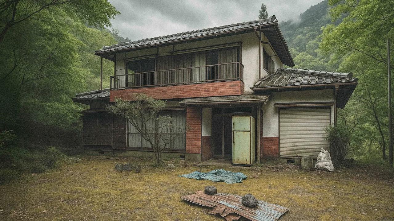 Descubre la casa abandonada de un asalariado japonés en las montañas