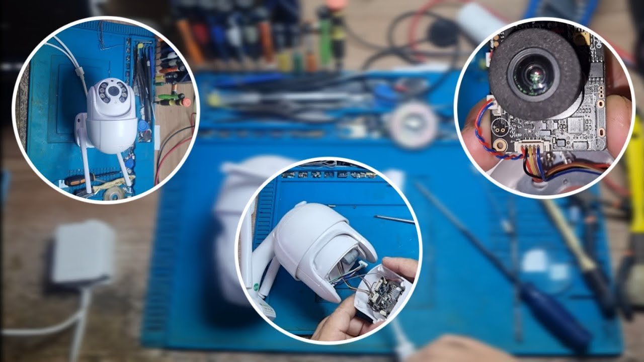 Camera Icsee Não Liga Curto. @gledsoncellassistenciatecnica #icsee #cameras #consertos