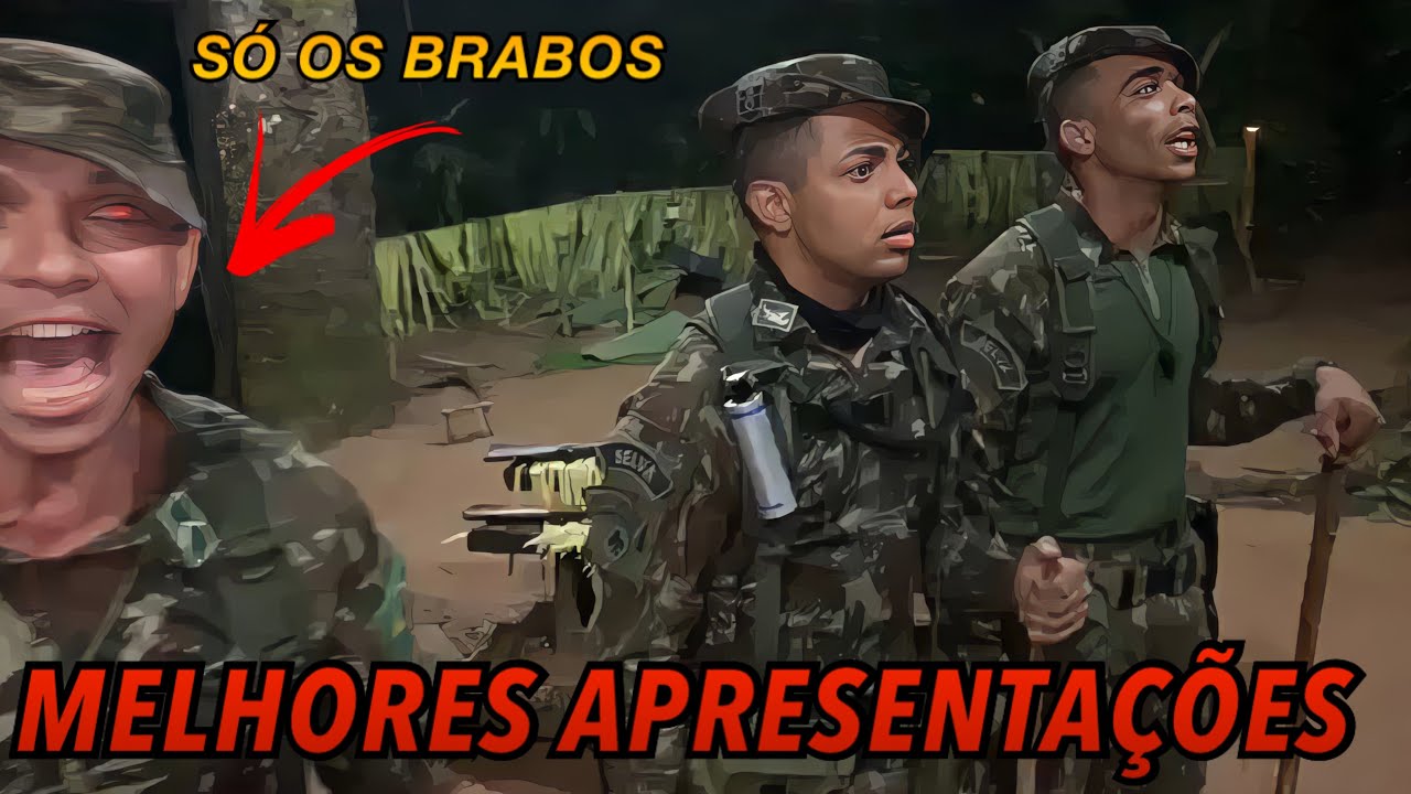 MELHORES APRESENTAÇÃO DAS EQUIPES DE INSTRUÇÃO