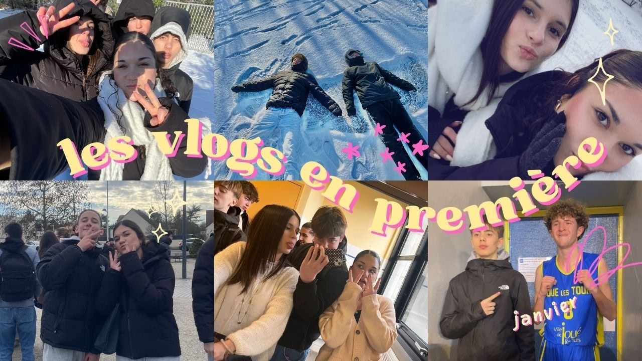 vlog au lycée #16 / Janvier en première