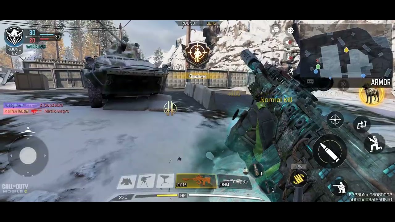 Call of Duty Mobile Frontline Ranked Feb. 14, 2026 2044