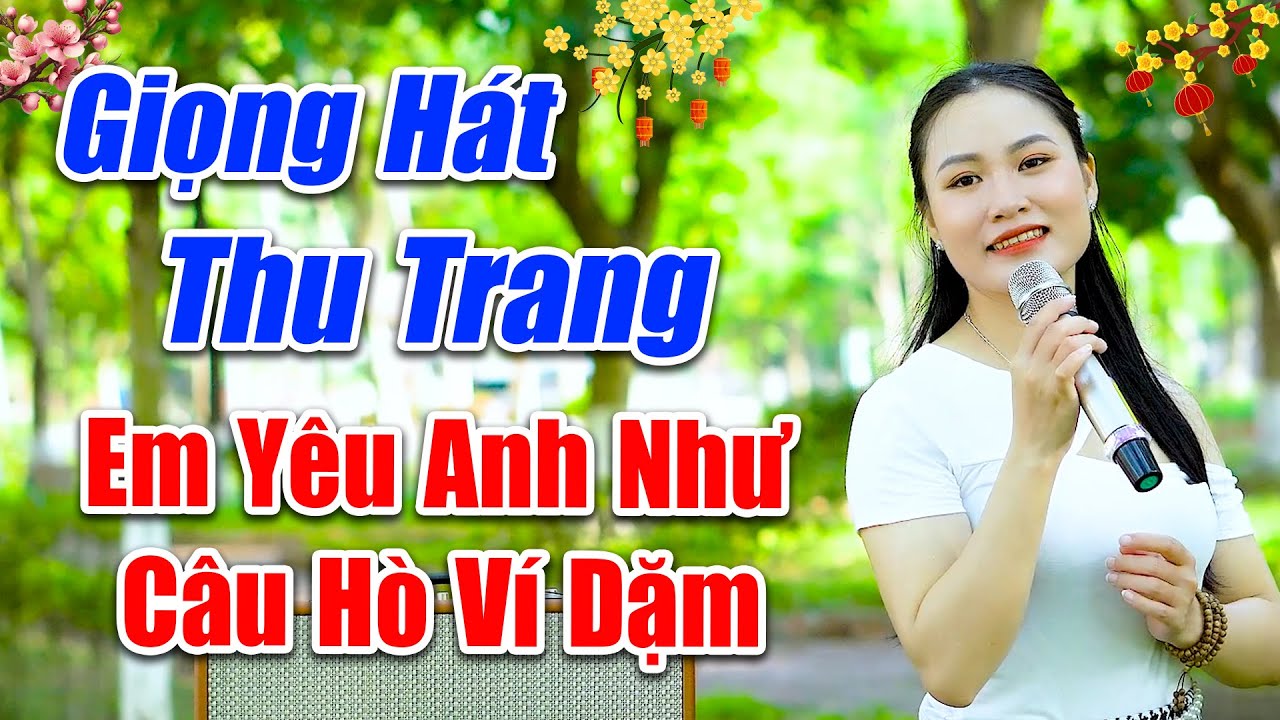 Em Gái Xinh Đẹp Hát Đường Phố Ngọt Ngào Nghe Mê Tai - LK Em Yêu Anh Như Yêu Câu Hò Ví Dặm