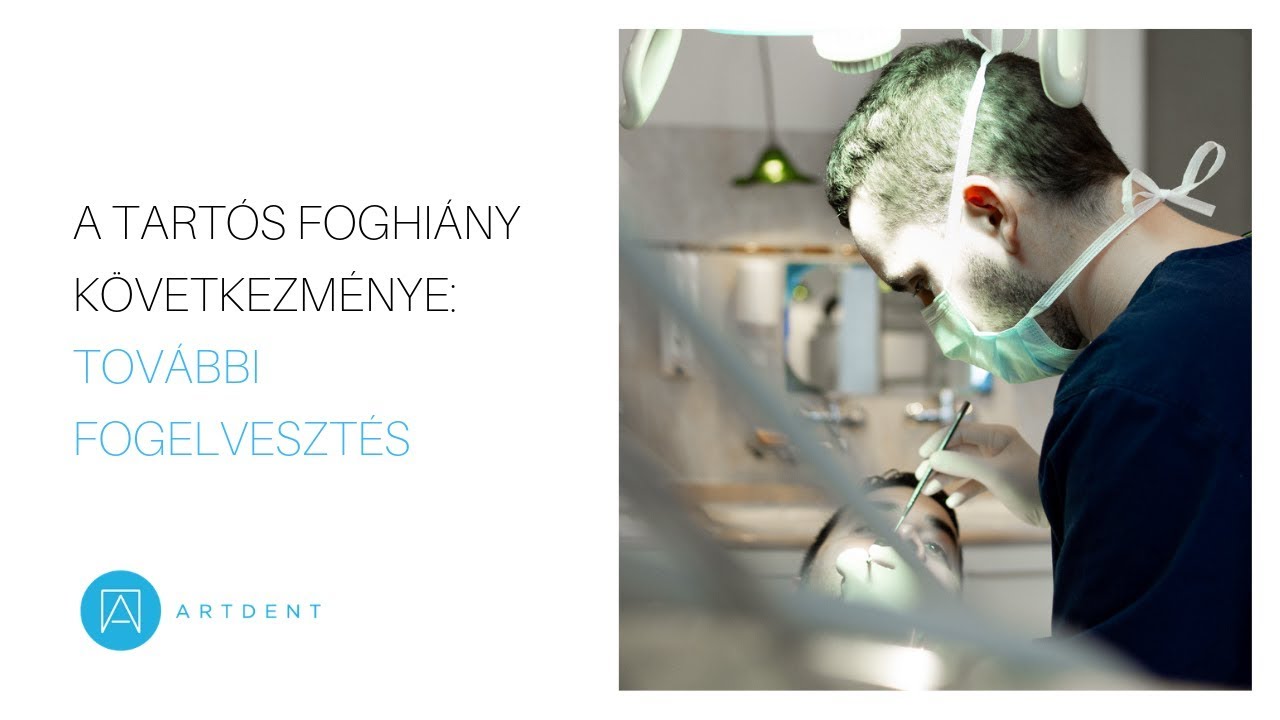 A tart&oacute;s foghi&aacute;ny egyik k&ouml;vetkezm&eacute;nye: tov&aacute;bbi fogelveszt&eacute;s