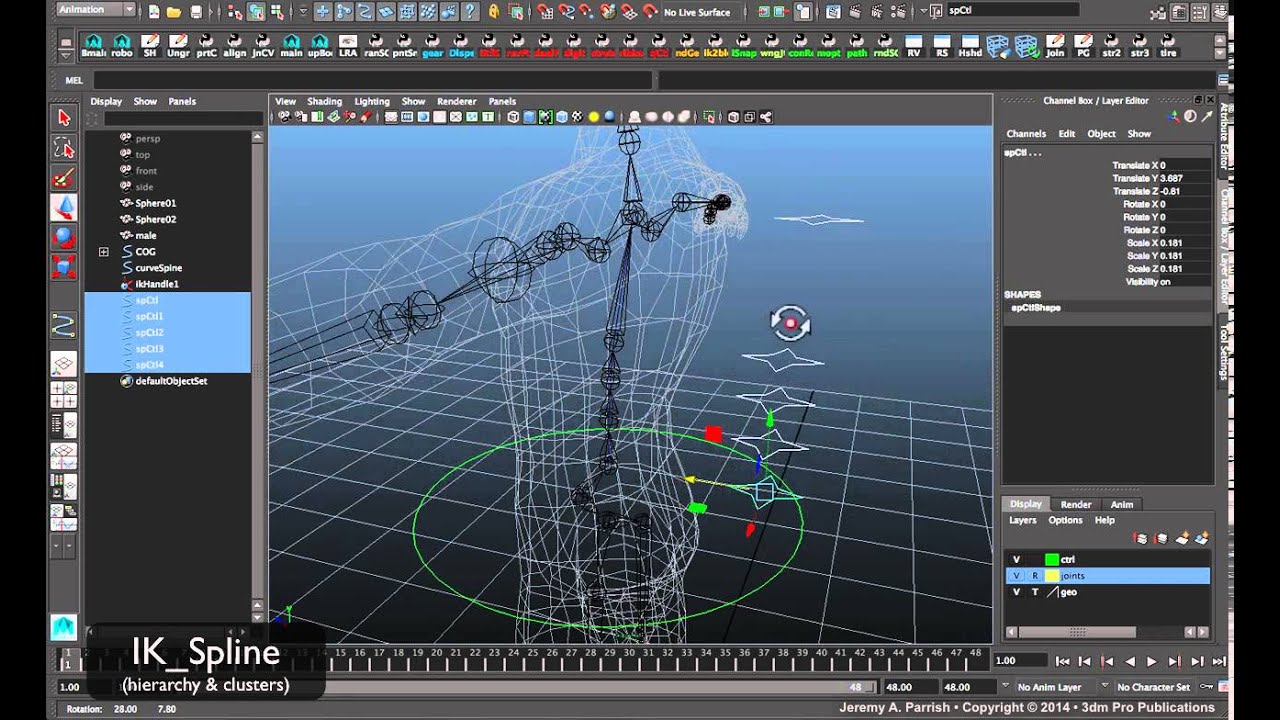 Spline iK Setup 2.0