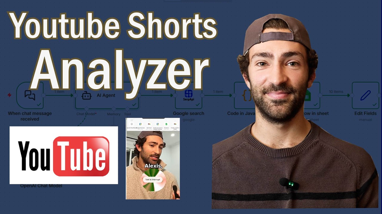 Extract YouTube Transcripts with Apify & Build an AI Content Strategist (n8n Tutorial)