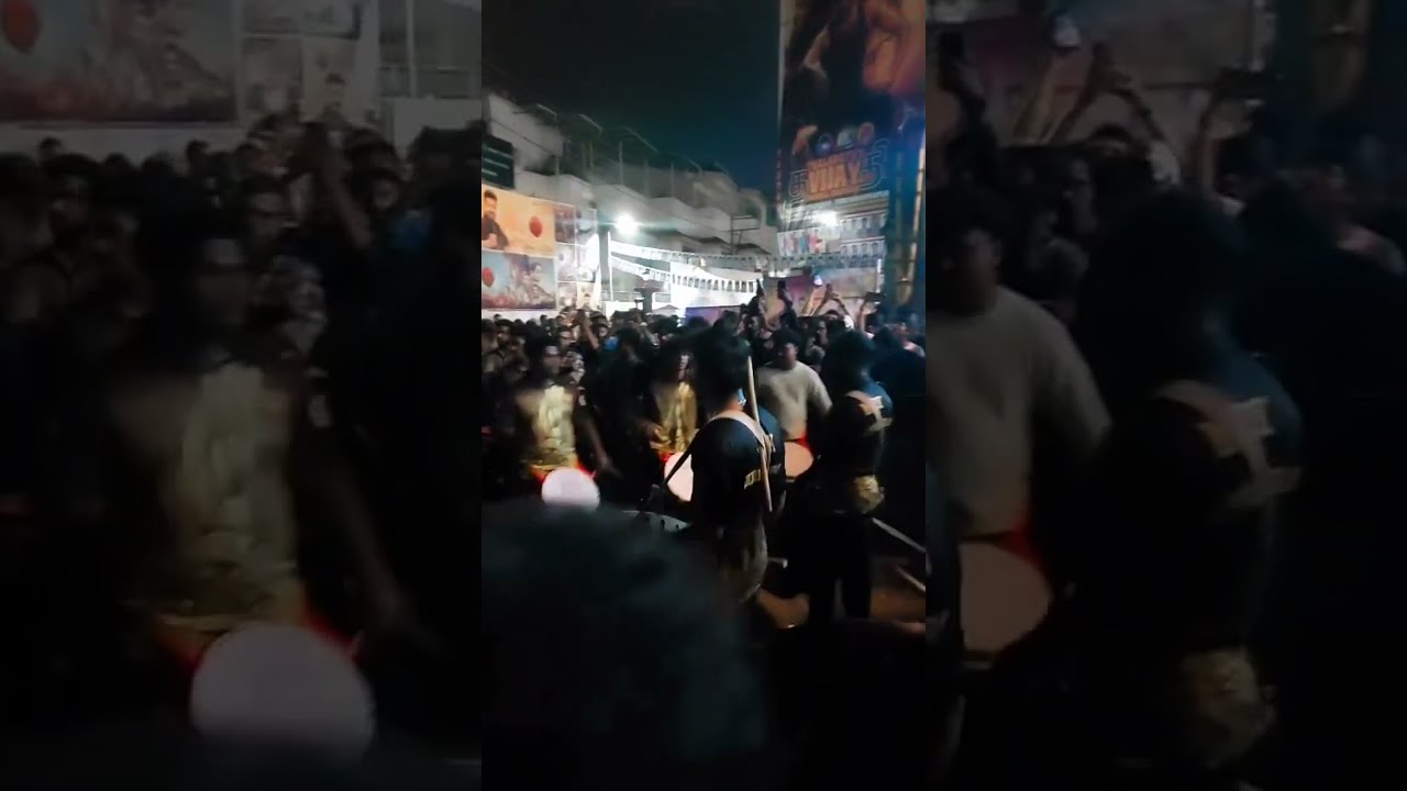 Leo movie🦁 FDFS Show celebration🔥  🥁