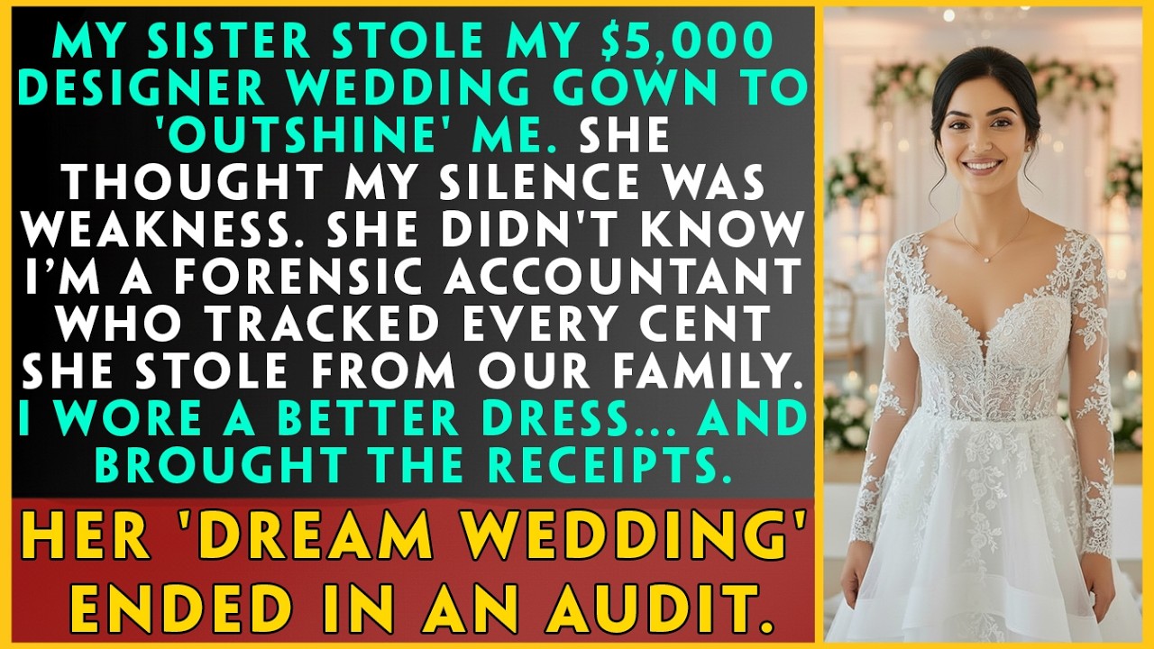 My Sister Stole My Wedding Gown — I Wore A Better One And Announced Her Theft During My Vows