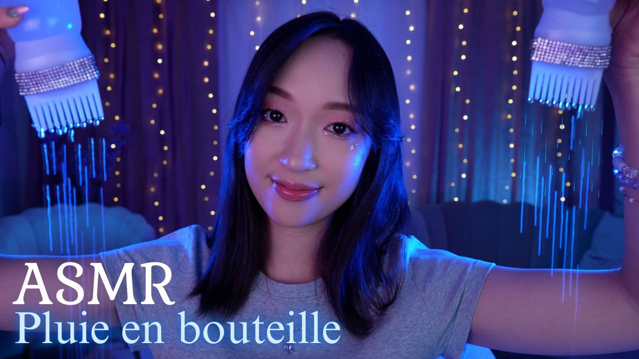 ASMR 🌧️ Pluie en bouteille | 5 sons apaisants en un seul objet 😍