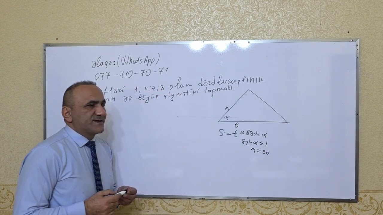 Bu Sualın Doğru Həlli..