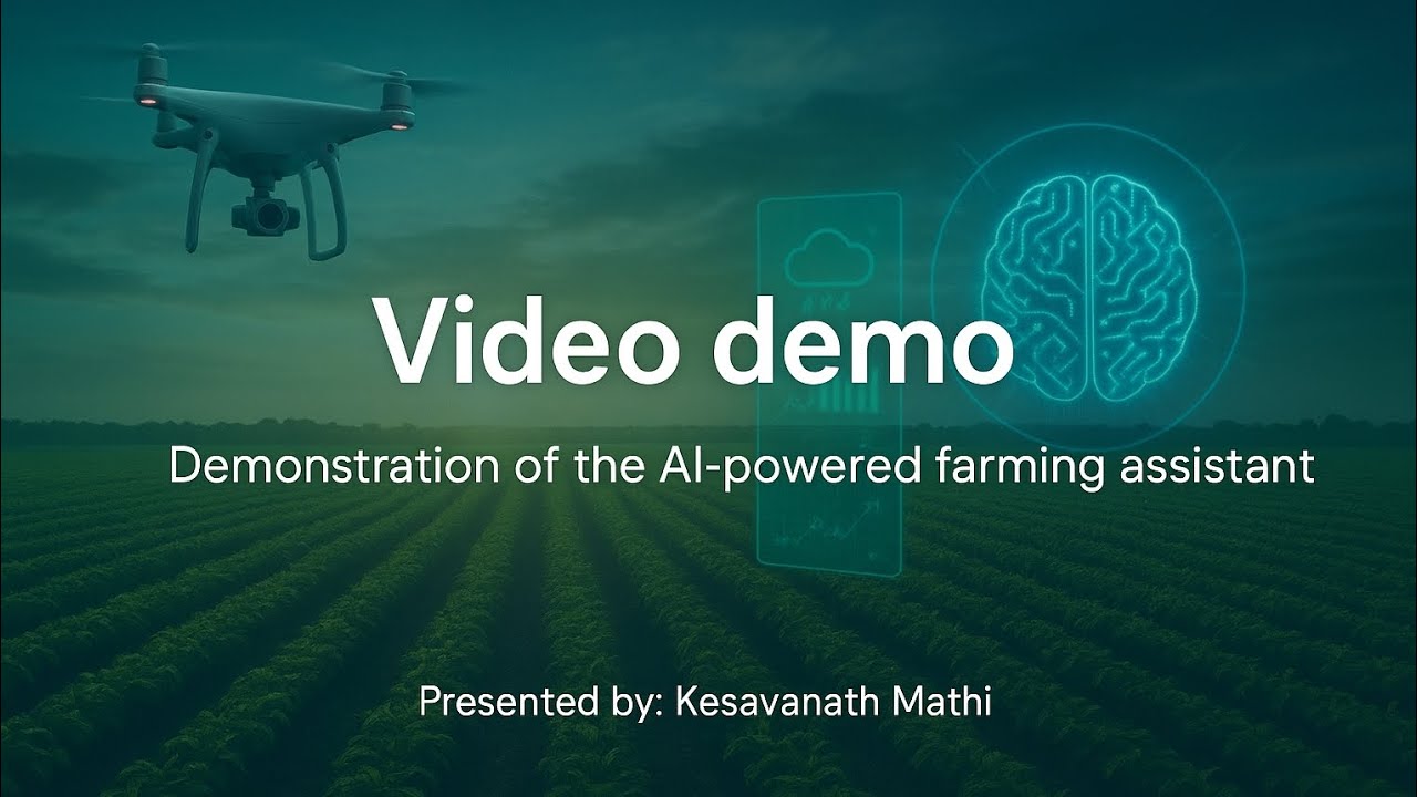 🌾 Smart Agri AI | AI-Powered Farming Assistant | Real-Time Crop Insights & Smart Farming Demo 