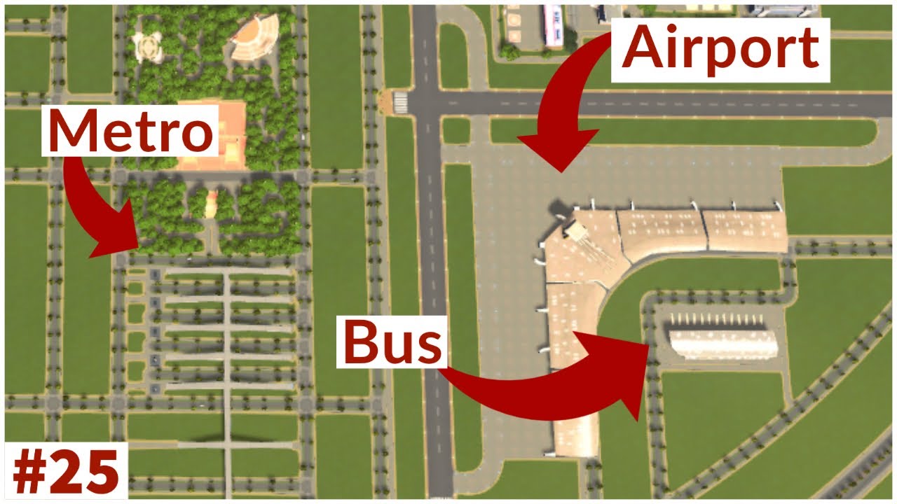 Improvising a public transport hub - Fix this desperate city scenario #25 - Cities Skylines