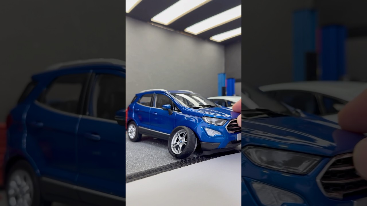 This Ford EcoSport is Miniature! But the tire change feels real! #car #automobile #diecast