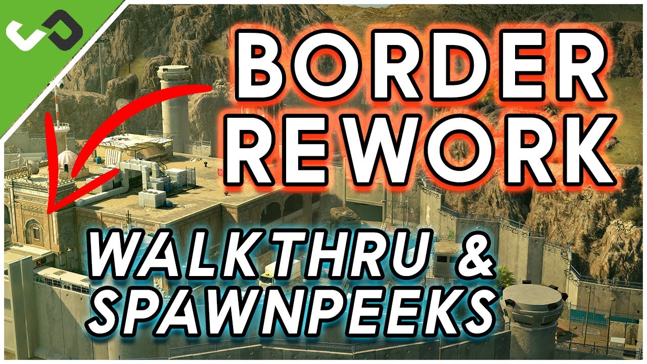 Border Rework Walkthru and Spawnpeeks in Rainbow Six Siege