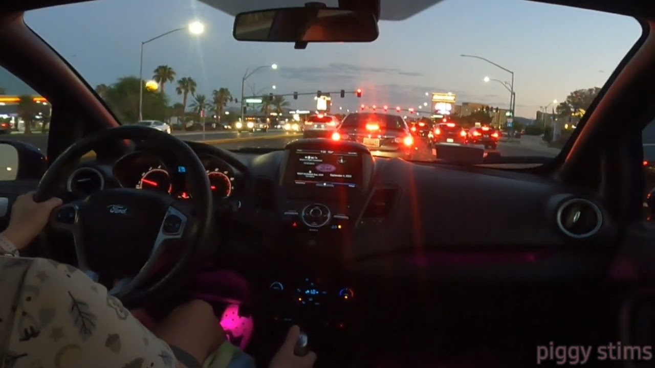 Fiesta ST Vegas Twilight Cruising