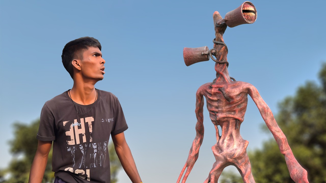 Stranger Siren Head In Real Life | Short Film | #sirenhead #vfx