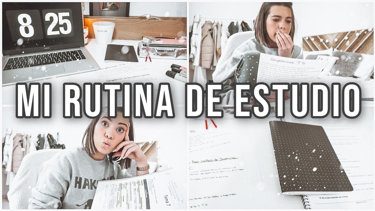 MI RUTINA DE ESTUDIO 👩‍💻🤓 | Apagayvamonos