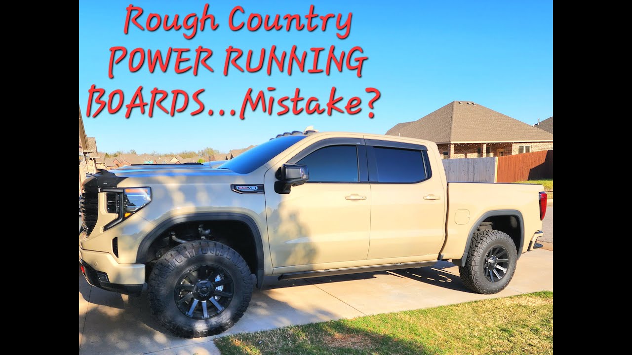RC NEW UPDATED POWER RUNNING BOARDS, do they match up to AMP?!
