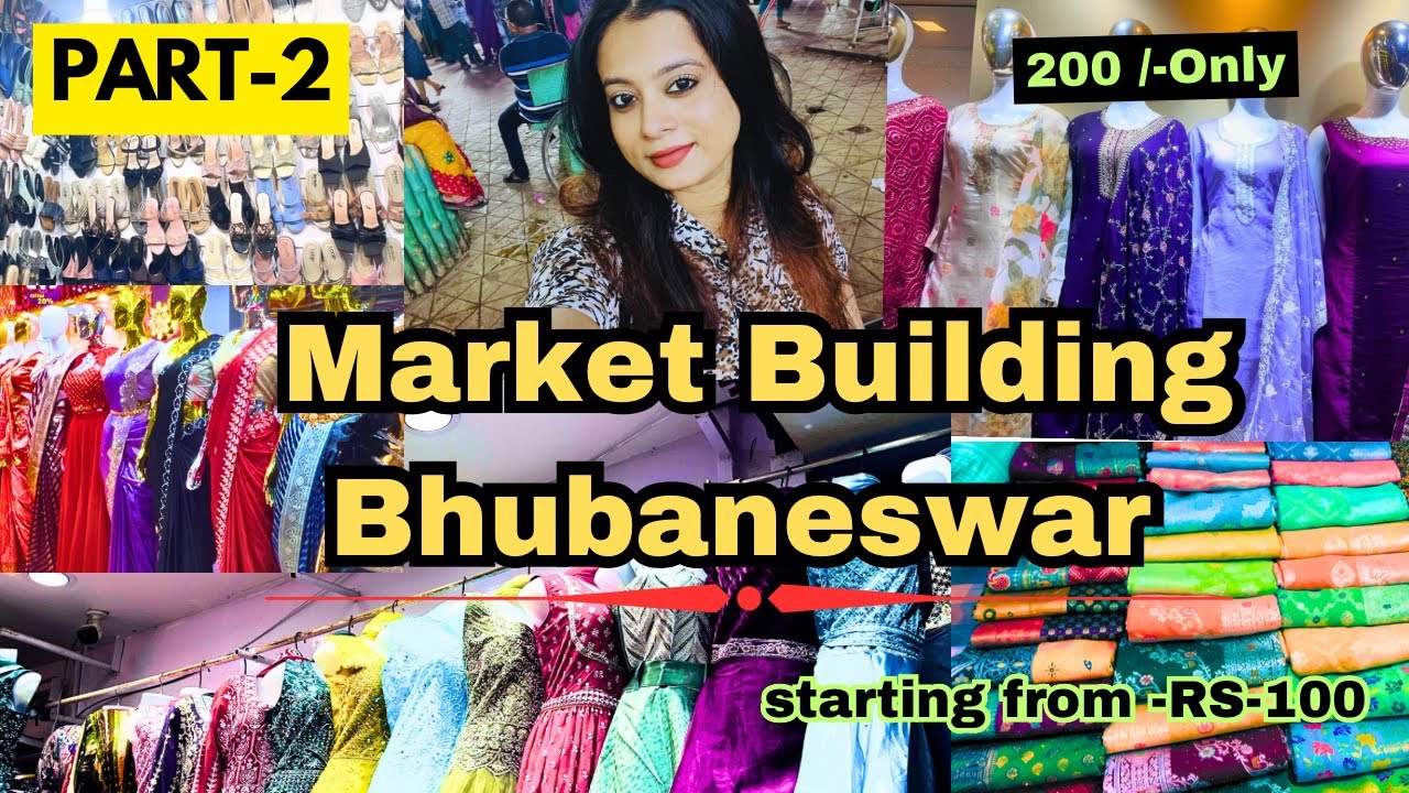 😱😱Market Building Bhubaneswar 👠👗| PART-2 Cheapest Market in Odisha |Odisha Sarojini Market |