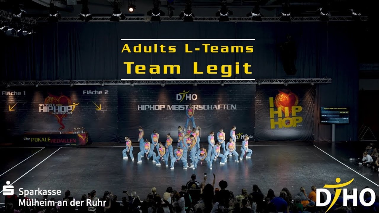 Team Legit | 2. Platz- Adults L-Teams M-Reihe HipHop