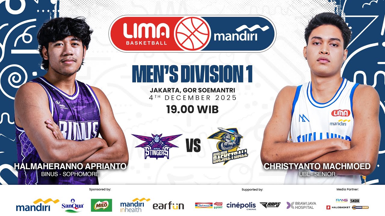 BINUS vs UBL | Men's Division 1 | Jakarta I Dec 4