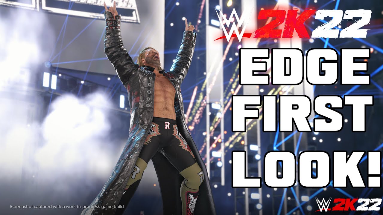 WWE 2K22: First Look At Edge