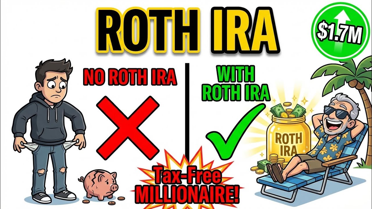 How to Build $1 MILLION Tax-Free | Roth IRA for Beginners Step-by-Step